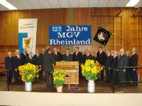 125 Jahre MGV Rheinland-Chor
